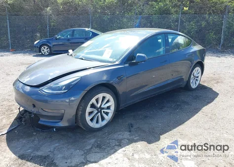 2021 Tesla Model 3 Long Range Dual Motor All-Wheel Drive from USA, damaged, VIN 5YJ3E1EBXMF036171